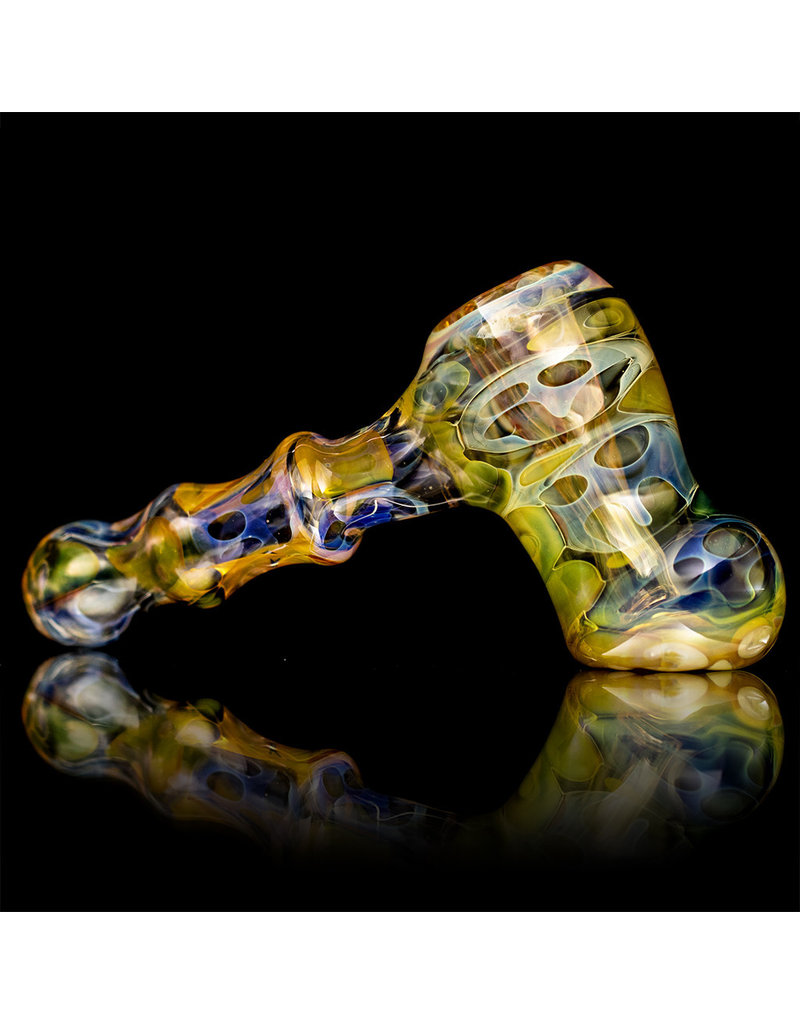 Brad Tenner Glass Hammer Bubbler BT Pocket Bubbler Brad Tenner (A)