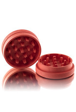 Santa Cruz Shredder RED 2 Piece Grinder MADE 100% from HEMP by Santa Cruz Shredder