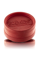 Santa Cruz Shredder RED 2 Piece Grinder MADE 100% from HEMP by Santa Cruz Shredder