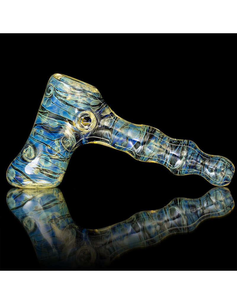 Jonathan Gietl Glass Pipe Dry Cosmic Hammer (B) by Jonathan Gietl