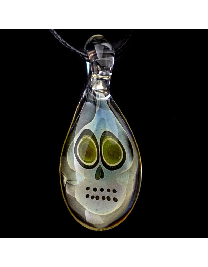 Ginny Snodgrass-Gietl Glass Pendant with UV Accents (A) by Ginny Snodgrass-Gietl