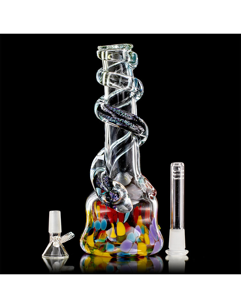 Special K Special K Soft Glass Water Bong Small Wrapped Color (D)