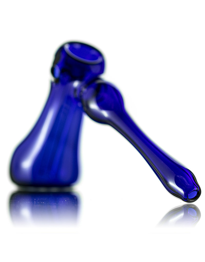 JB3 Glass Hammer Bubbler Water Pipe COBALT by Jeff Beal