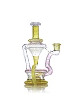 Steve Sizelove Steve Sizelove Pink & Yellow Single Uptake Floating Recycler