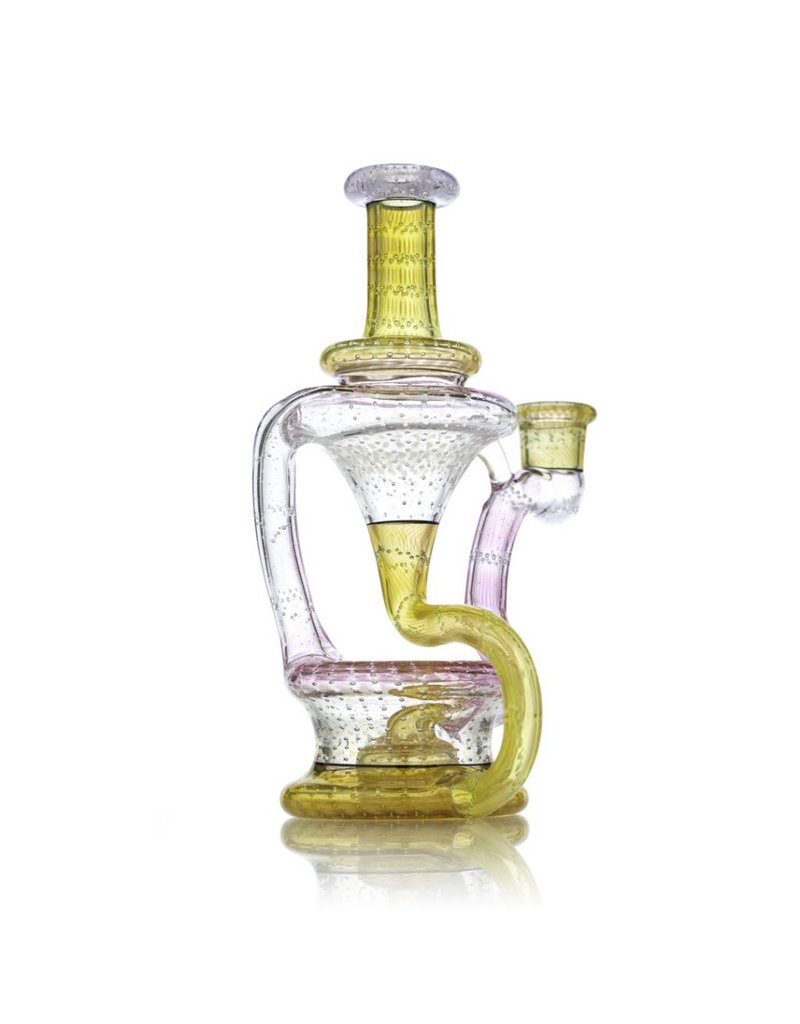 Steve Sizelove Steve Sizelove Pink & Yellow Single Uptake Floating Recycler