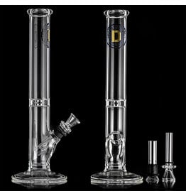 Diesel Diesel 12'' 38x4 Straight Tube Bong w/ Grommet Joint Bong