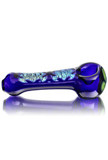 Lab Rat Glass Glass Spoon Dry Pipe Dichro Puzzle Green Pinwheel by Lab Rat Glass