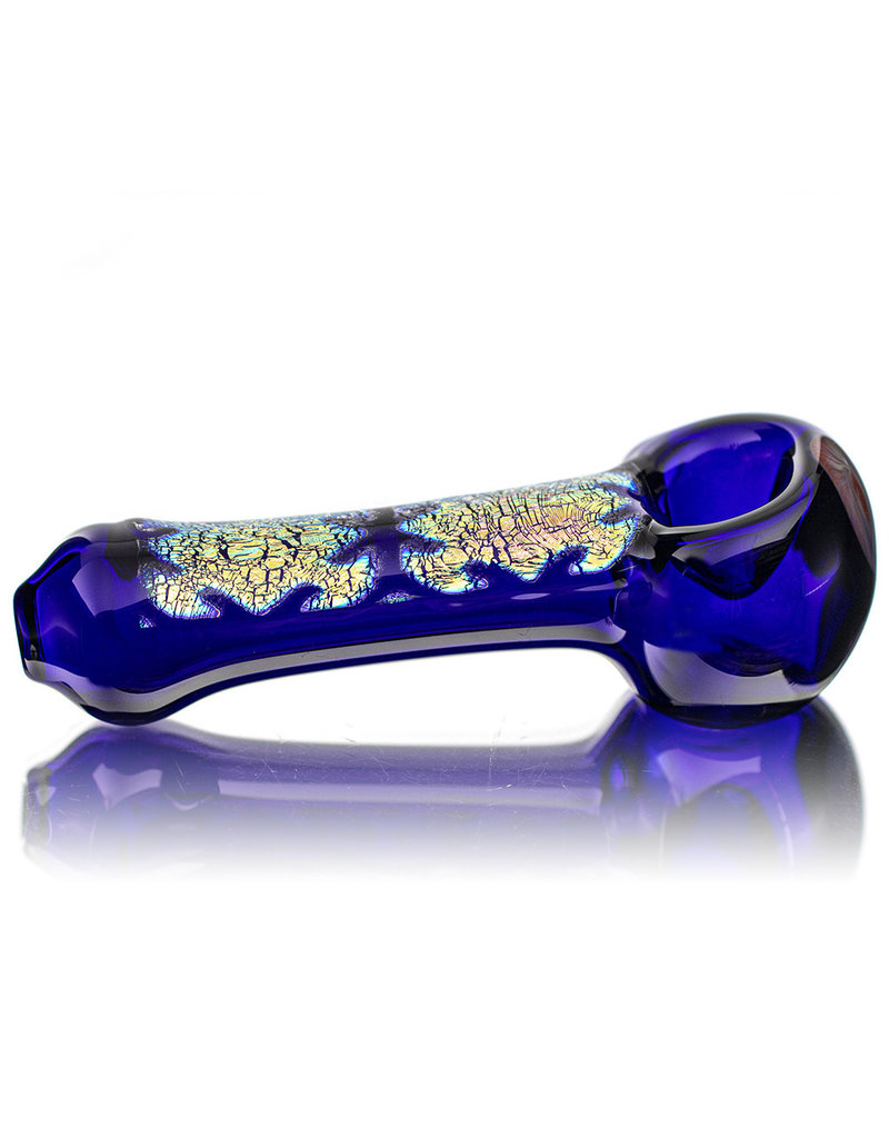 Lab Rat Glass Glass Spoon Dry Pipe Dichro Puzzle Rose Pinwheel by Lab Rat Glass