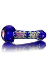 Lab Rat Glass Glass Spoon Dry Pipe Dichro Puzzle Rose Pinwheel by Lab Rat Glass