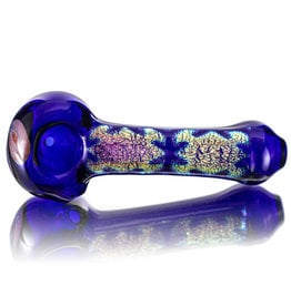 Lab Rat Glass Glass Spoon Dry Pipe Dichro Puzzle Rose Pinwheel by Lab Rat Glass