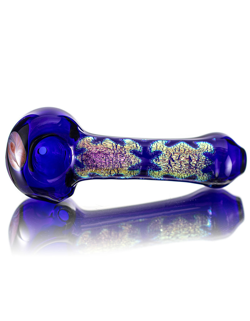 Lab Rat Glass Glass Spoon Dry Pipe Dichro Puzzle Rose Pinwheel by Lab Rat Glass