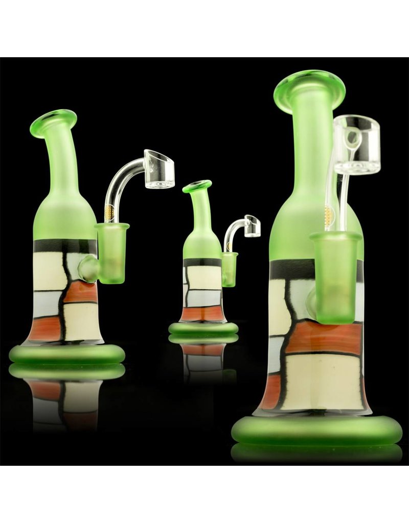 Slinger SOLD Slinger Mondrian Dab Rig w/ Quave Club Banger