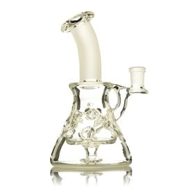 Earl Jr SOLD Earl Jr Sandblasted Geo Beaker Dab Rig