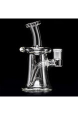 14mm 6.5" CLEAR Dab Rig Banger Hanger with OPAL Chip by Kenta Kito