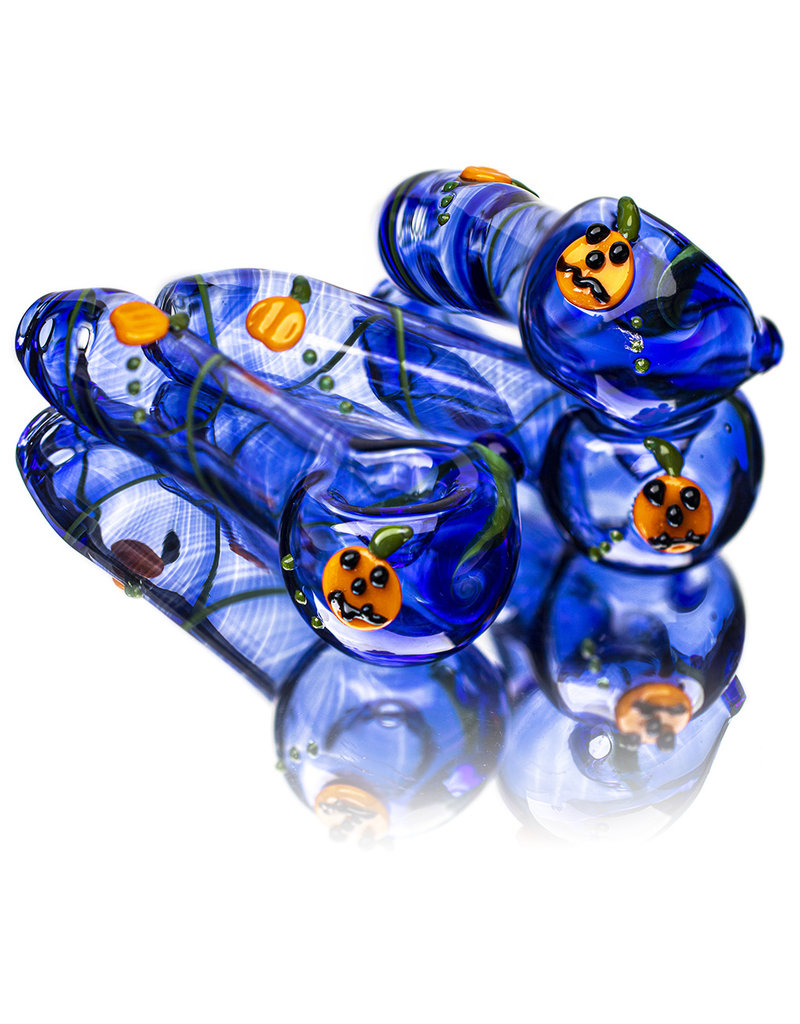 4" Pumpkins Pipe KC GLASS