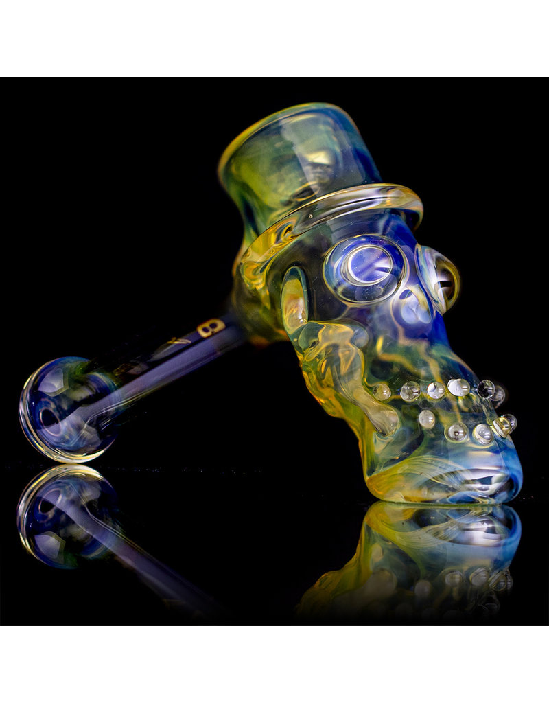 Bob Snodgrass 5" Glass Pipe DRY Bob Snodgrass Top Hat #3 SFG.2020