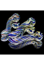 6" Fume Dichro Twisted Sherlock by California Glass ONLINE