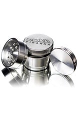 4 Piece 2.0" RED Anodized Aluminum Grinder by PIRANHA