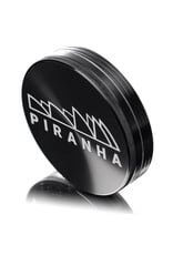 2 Piece 3.5" BLACK Anodized Aluminum Grinder by PIRANHA