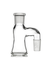 Witch DR 18mm 90 Degree CLEAR Glass Dry Catcher by Witch DR Studio