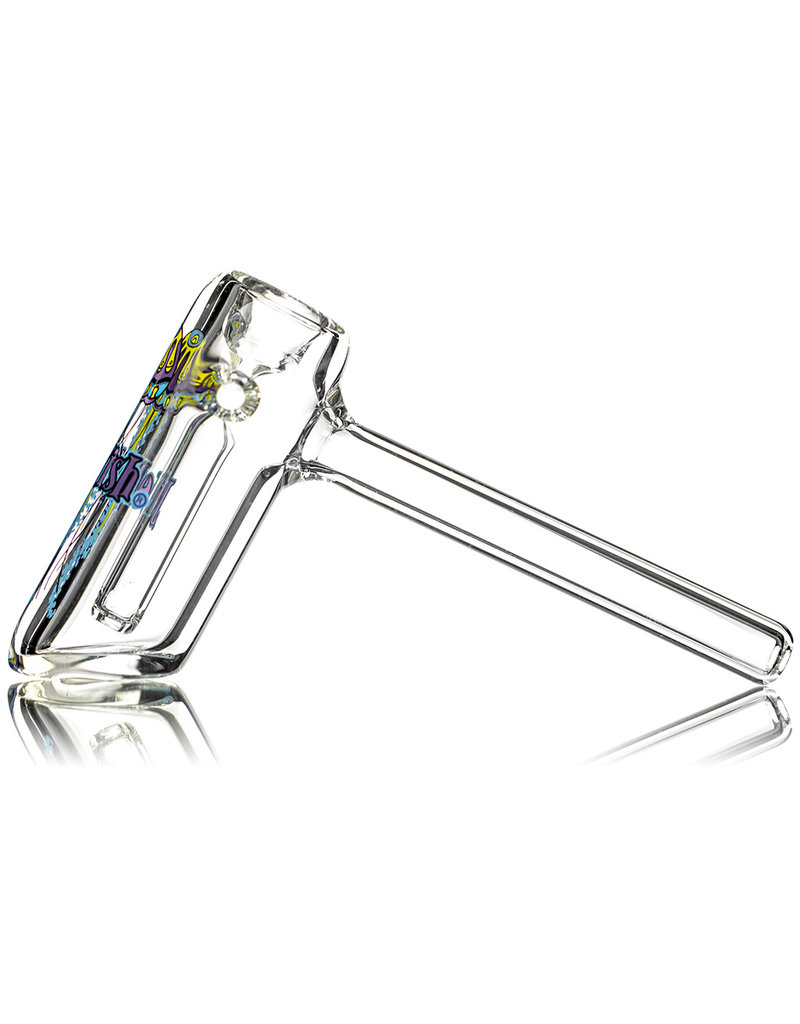 Hammer Glass Hand Pipe Bubbler – Quantum Scientific Glass