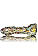 4" Glass Dry Pipe Inside Out Lined Fume B by Glass by Mike