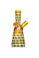 6" 10mm Dab Rig Zoo Tube North Star Yellow by Matt Robertson