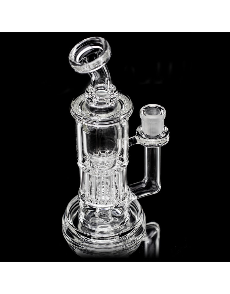 Leisure 12" 60mm Pillar Incycler Water Bong by LeisureGlass