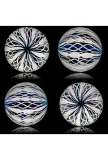 Glass Zanfirico Slurper Marble MIDNIGHT DICHRO by Harold Cooney