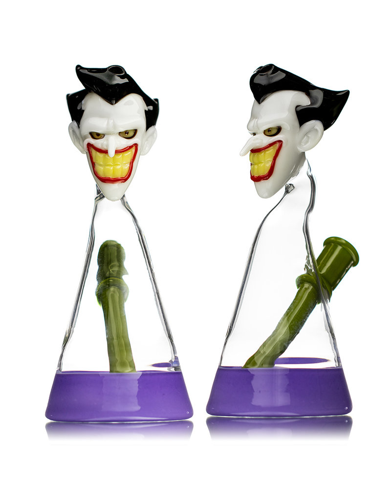 8" 14mm THE JOKER Jammer by Saiyan Glass