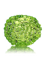 5" Green Slime Jumbo Bling Bowl by Drs Glass