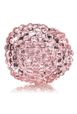 5" PINK Jumbo Bling Bowl by Drs Glass