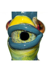 Key Glass Co 4" Glass One Hitter Eyeball Chillum (A) by Key Glass Company