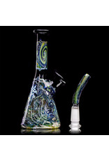 6" 10mm 2019 Space Beaker with Removable Downstem by Nathan Miers