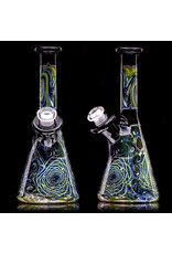 6" 10mm 2019 Space Beaker with Removable Downstem by Nathan Miers