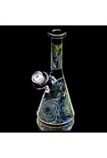 6" 10mm 2019 Space Beaker with Removable Downstem by Nathan Miers