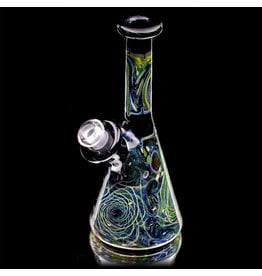 6" 10mm 2019 Space Beaker with Removable Downstem by Nathan Miers