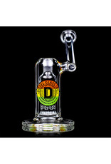 Diesel 14mm 6" 8 ArmTree Perc Side Car Rig by Diesel Glass with Quartz Banger