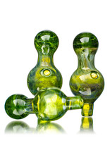 25mm Marbled Sour Diesel Glass Bubble Carb Cap by Messy Glass