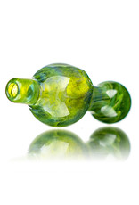 25mm Marbled Sour Diesel Glass Bubble Carb Cap by Messy Glass