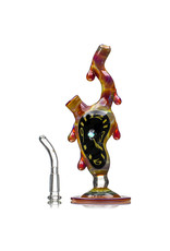 8" 10mm Melting Clock Rig with Removable Downstem (C) by Scoby