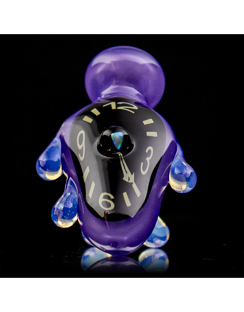 6" Melting Clock Glass Sherlock (A) by Scoby
