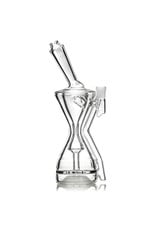 10" 14mm 90 Hamm's Waterworks Hourglass Recycler (A)