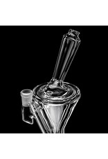 10" 14mm 90 Hamm's Waterworks Hourglass Recycler (A)