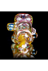 AMP Glass 6" Large 5-Section Fume Decorated Hammer by AMP Glass (A)