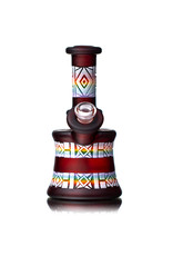 Amani Summerday Amani Summerday 10mm 45 5" Pomegranate Rainbow minitube with Removable Downstem