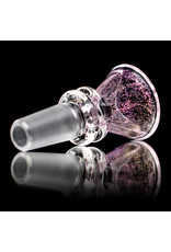 14mm Pink Dichro Martini Slide by Turtle Time Glass