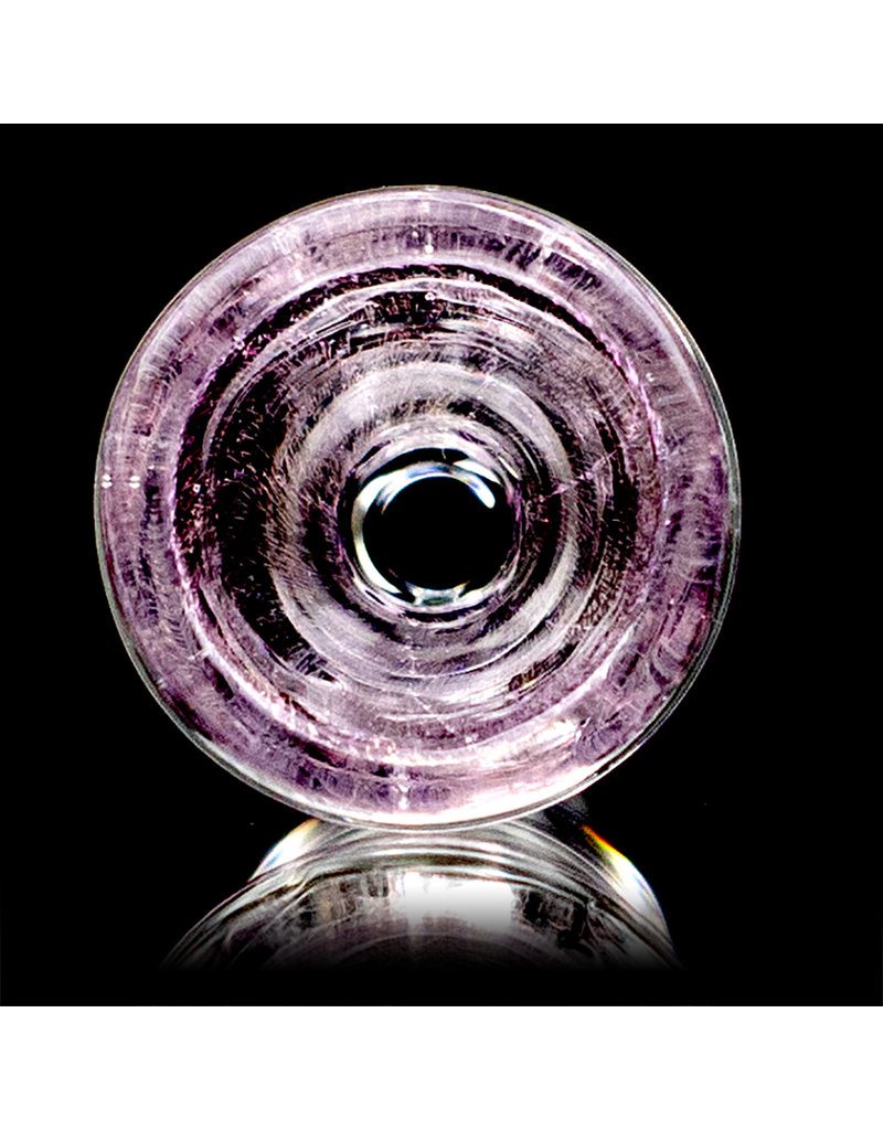 14mm Pink Dichro Martini Slide by Turtle Time Glass