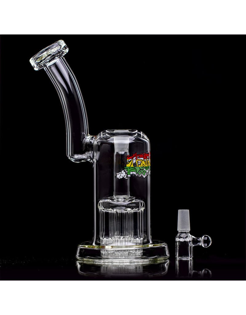 Leisure 10" 44 Magnum Bubbler with Slide by Leisure Glass