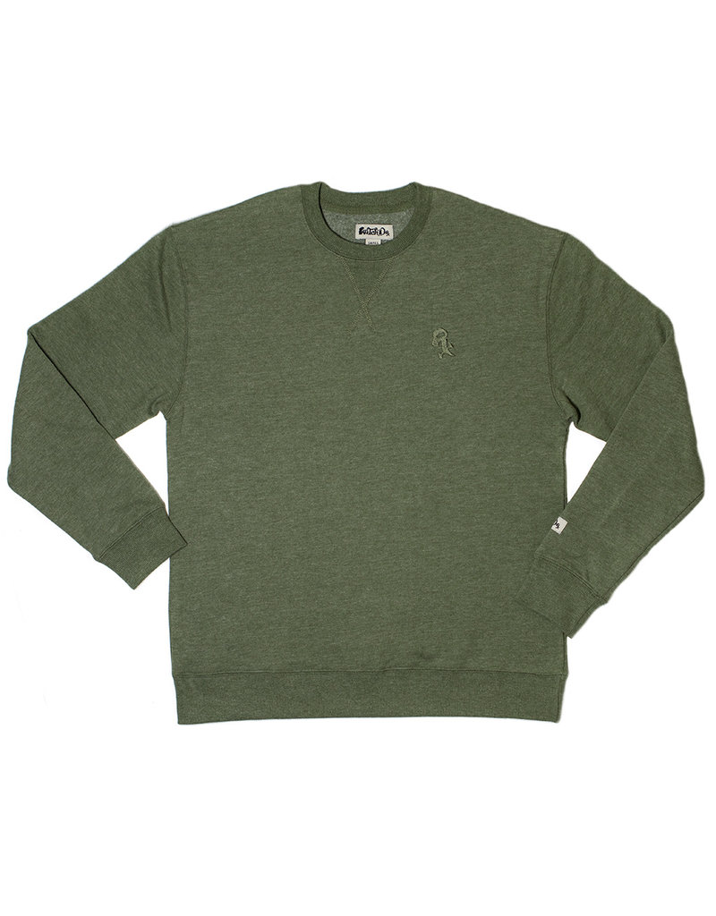 Witch DR Witch DR Crew Sweatshirt in Spiced Apple, Heather Green or Tan Heather